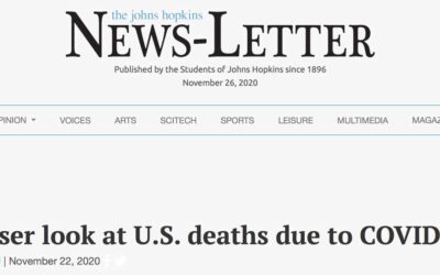 A closer look at U.S. deaths due to COVID-19