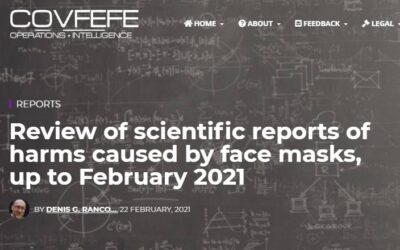 Review of scientific reports of harms caused by face masks, up to February 2021