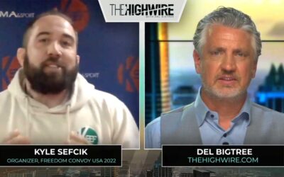 US TRUCKERS HIT THE HIGHWAY IN PROTEST OF MANDATES