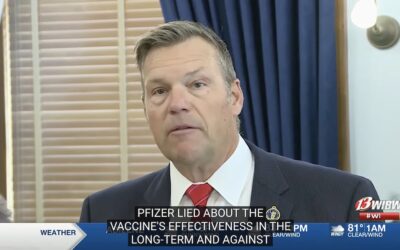 Kansas Attorney General Kris Kobach sues Pfizer for COVID-19 vaccine