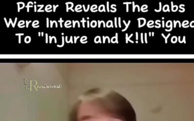 Former Vise President of Pfizer reveals Jabs designed to injure