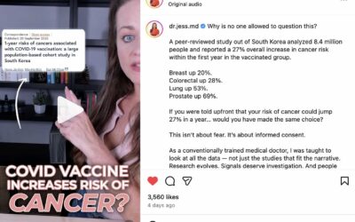 Dr Jess MD | South Korea Study of 8 Million shows 27% increase in cancer